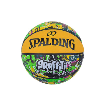 Spalding Basketbol Topu 2021 Green Yellow Graffiti Size:7 84374Z