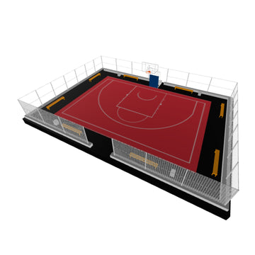 Kiralık 3x3 Basketbol Zemini - Yarı Saha