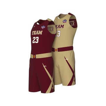 Kişiye Özel Dijital Baskılı Çift Taraflı Basketbol Maç Forması - 150 HORN