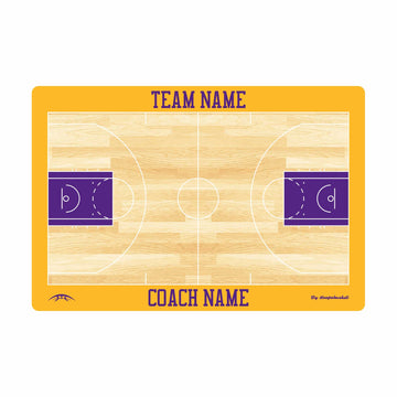 NBA Klasik Model Basketbol Taktik tahtası - 40x27cm (Kişiye Özel)