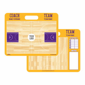 NBA Amerikan Tipi Basketbol Taktik Tahtası - 40x32cm (Kişiye Özel)
