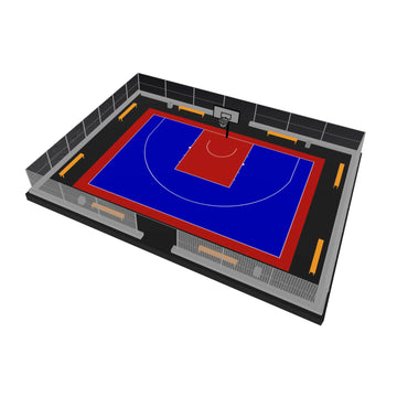 Sportcourt 3X3 Basketbol Portatif Zemin V2 (Fiyat İçin İletişime Geçiniz)