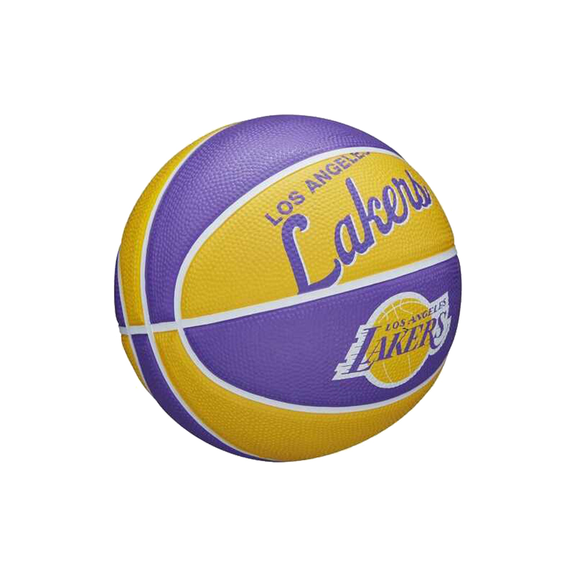 Wilson Basketbol Topu Nba Team Retro Mini La Lakers Size:3 (Wtb3200Xblal)