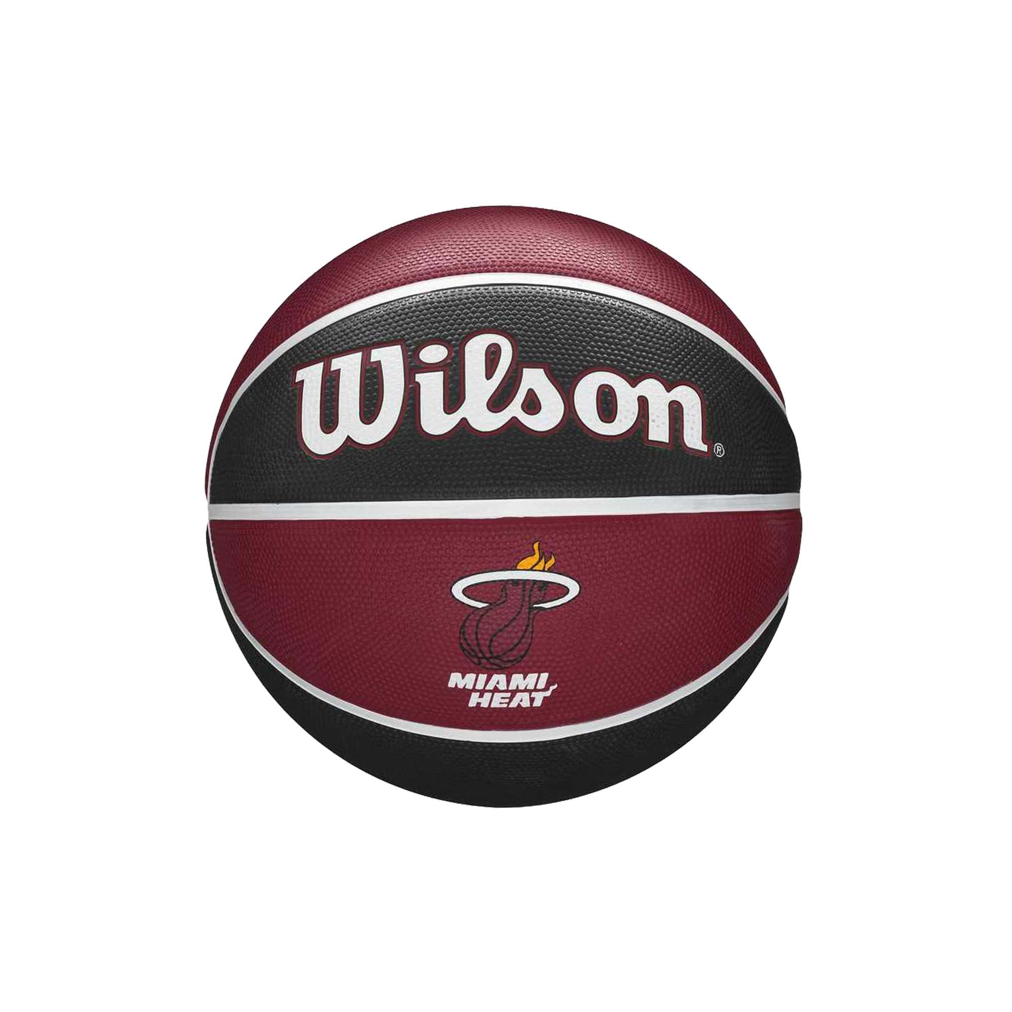 Wilson Basketbol Topu Nba Team Tribute Miami Heat Size:7 WTB1300XBMIA