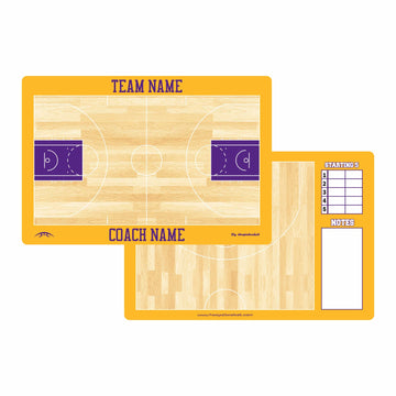 NBA Klasik Model Basketbol Taktik tahtası - 40x27cm (Kişiye Özel)