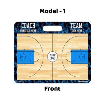 NBA Amerikan Tipi Basketbol Taktik Tahtası - 40x32cm (Kişiye Özel) V2